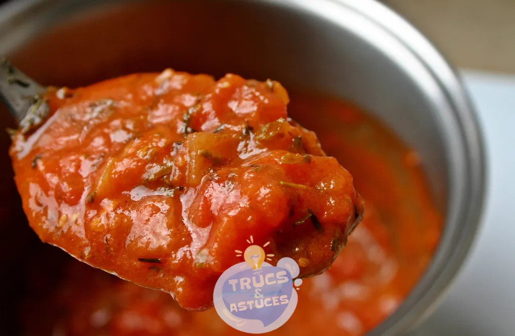 comment preparer une sauce delicieuse avec des tomates surgelees