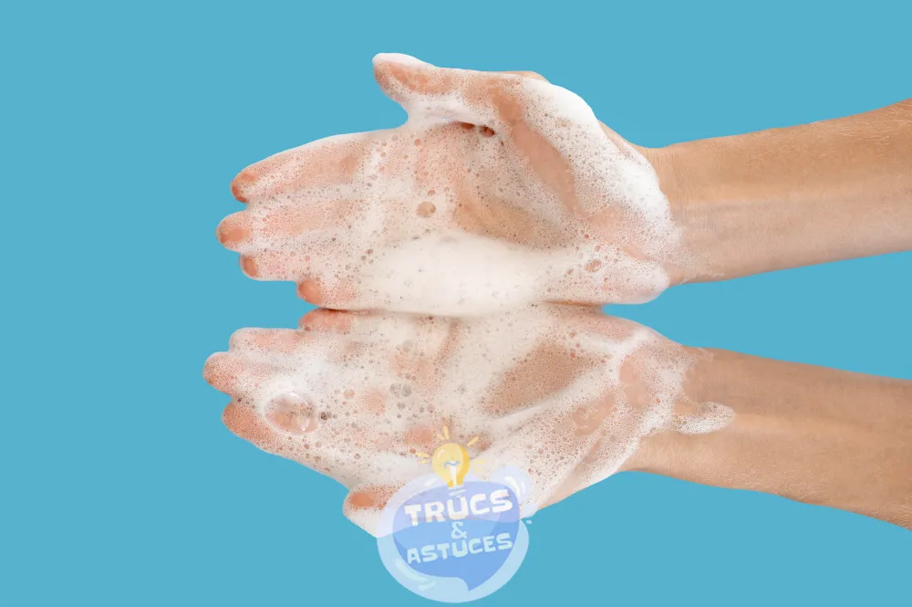 creer un savon mousse rapide et facile a laide de 3 ingredients commodes