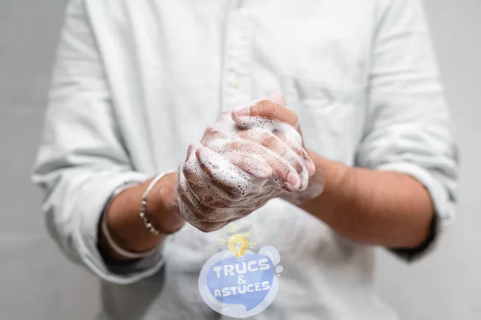 fabriquer un nettoyant moussant pour les mains