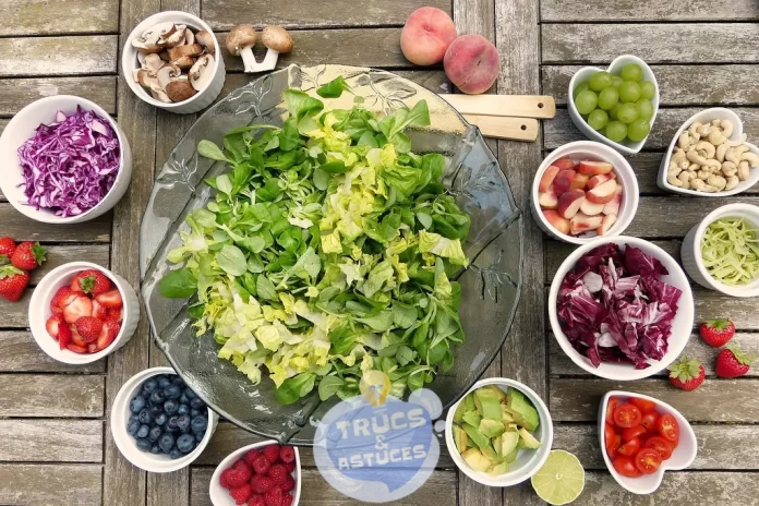 recette de salade pour maigrir et reduire le ventre